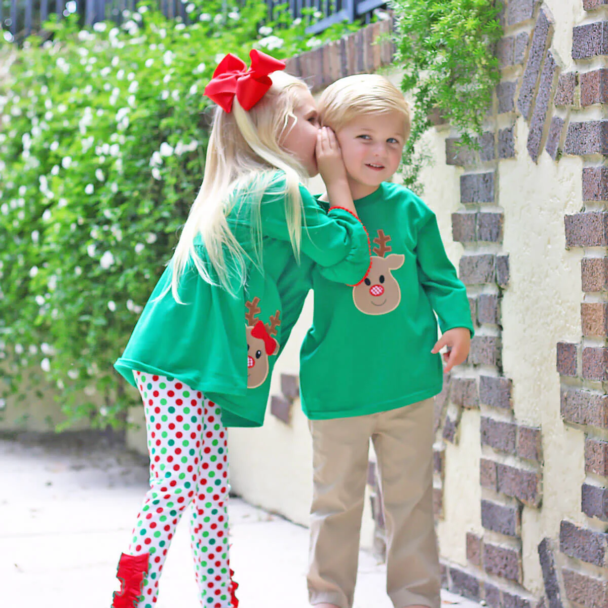 Oh Deer Green Long Sleeve Shirt - Image 8