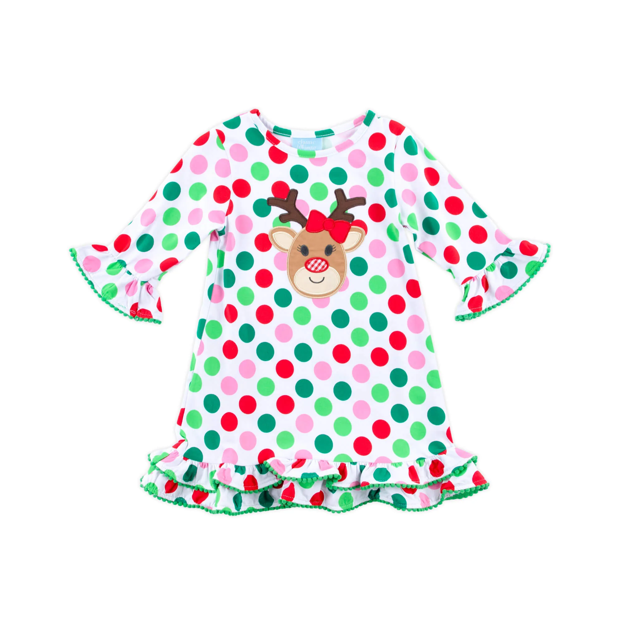 Oh Deer Polka Dot Milly Dress - Image 4