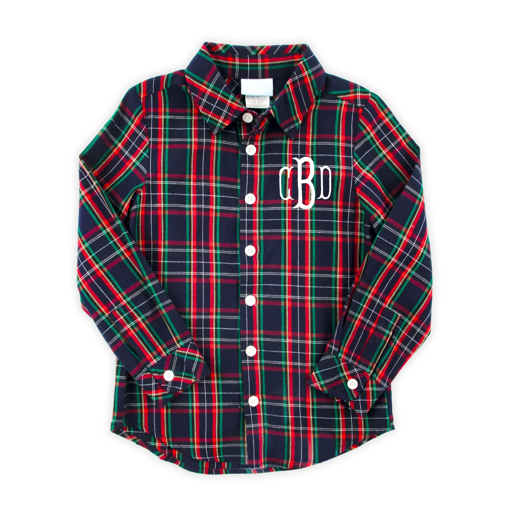 Oxford Plaid Button Down Shirt - Image 2