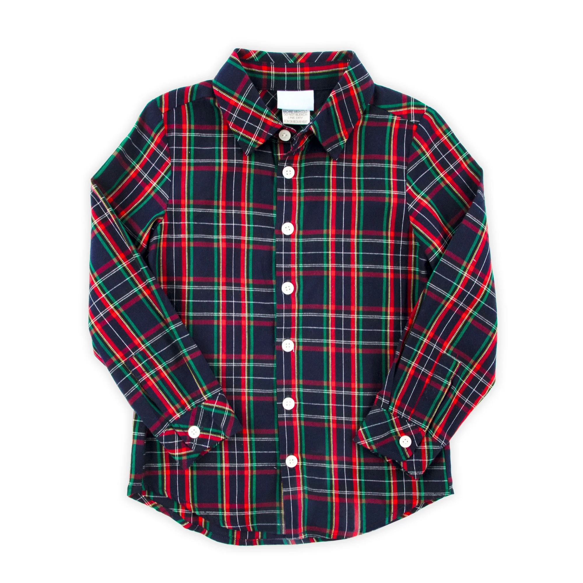 Oxford Plaid Button Down Shirt - Image 4