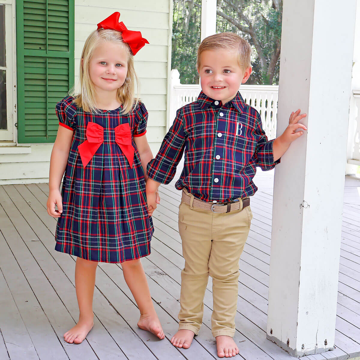 Oxford Plaid Isabella Dress - Image 3