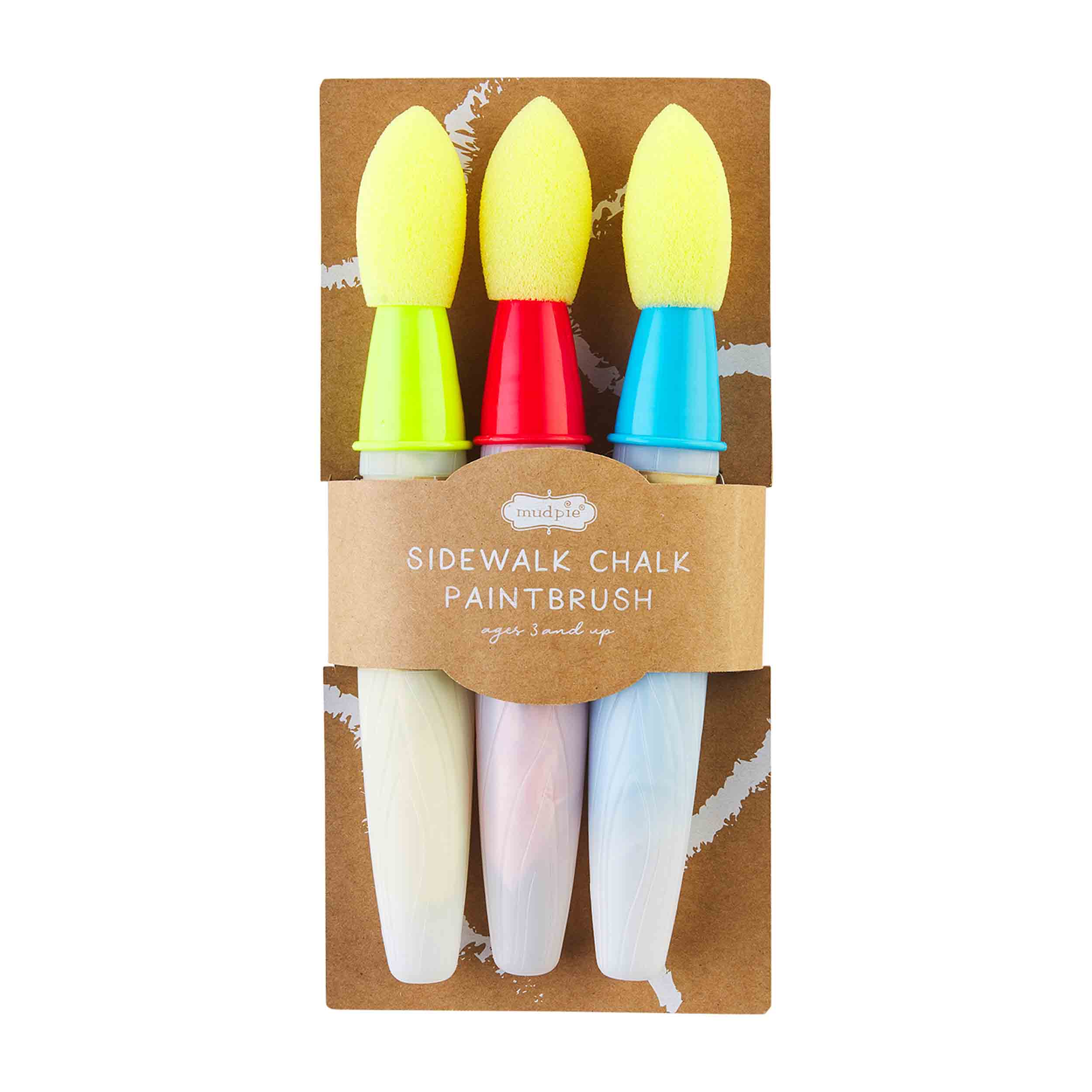Sidewalk Paint Brush Chalk Set - Image 3