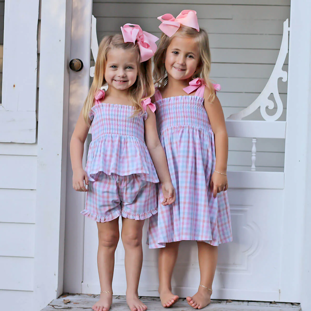 Pastel Check Aurora Dress - Image 5