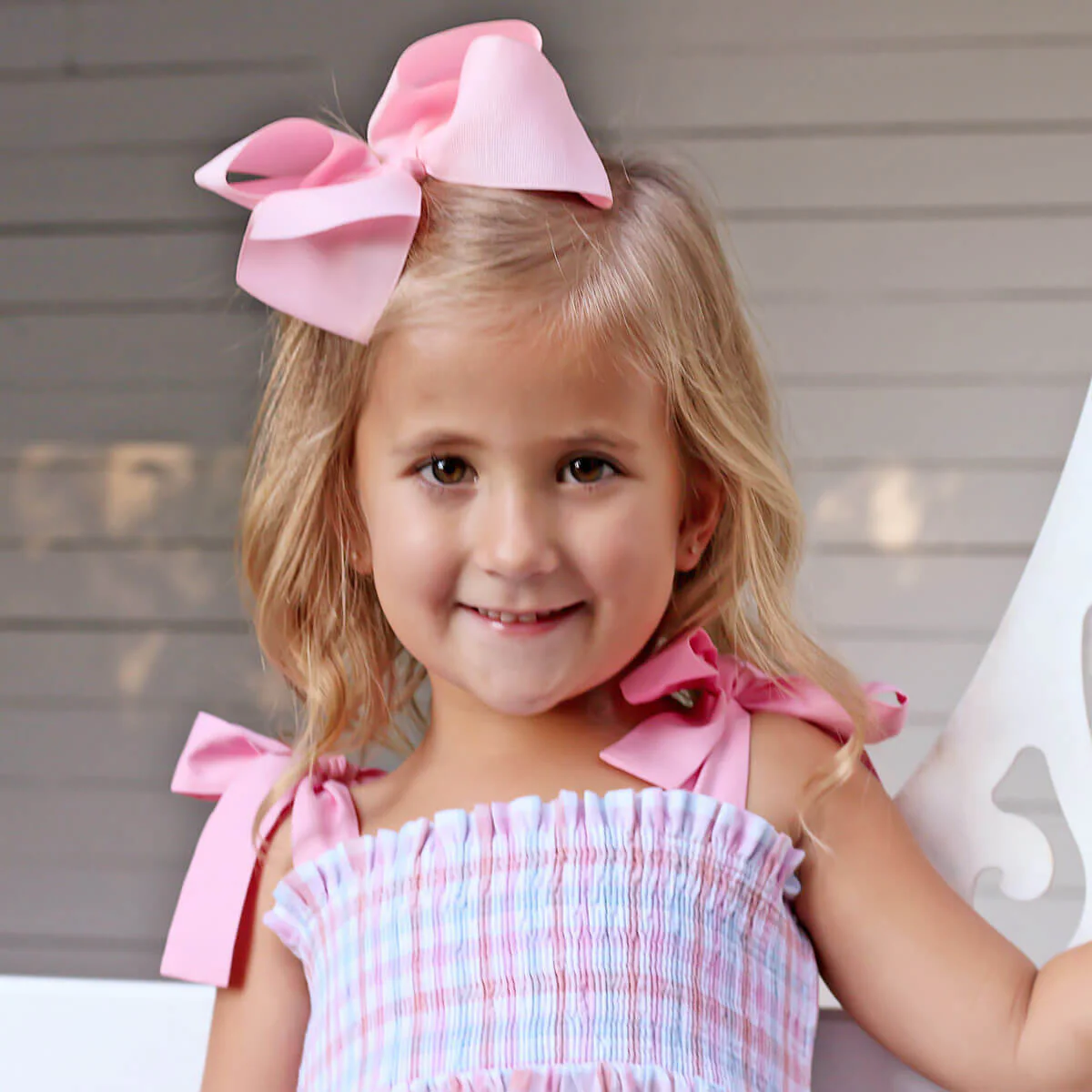 Pastel Check Aurora Dress - Image 6