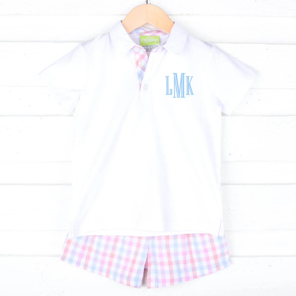 Pastel Check Short Set - Image 3