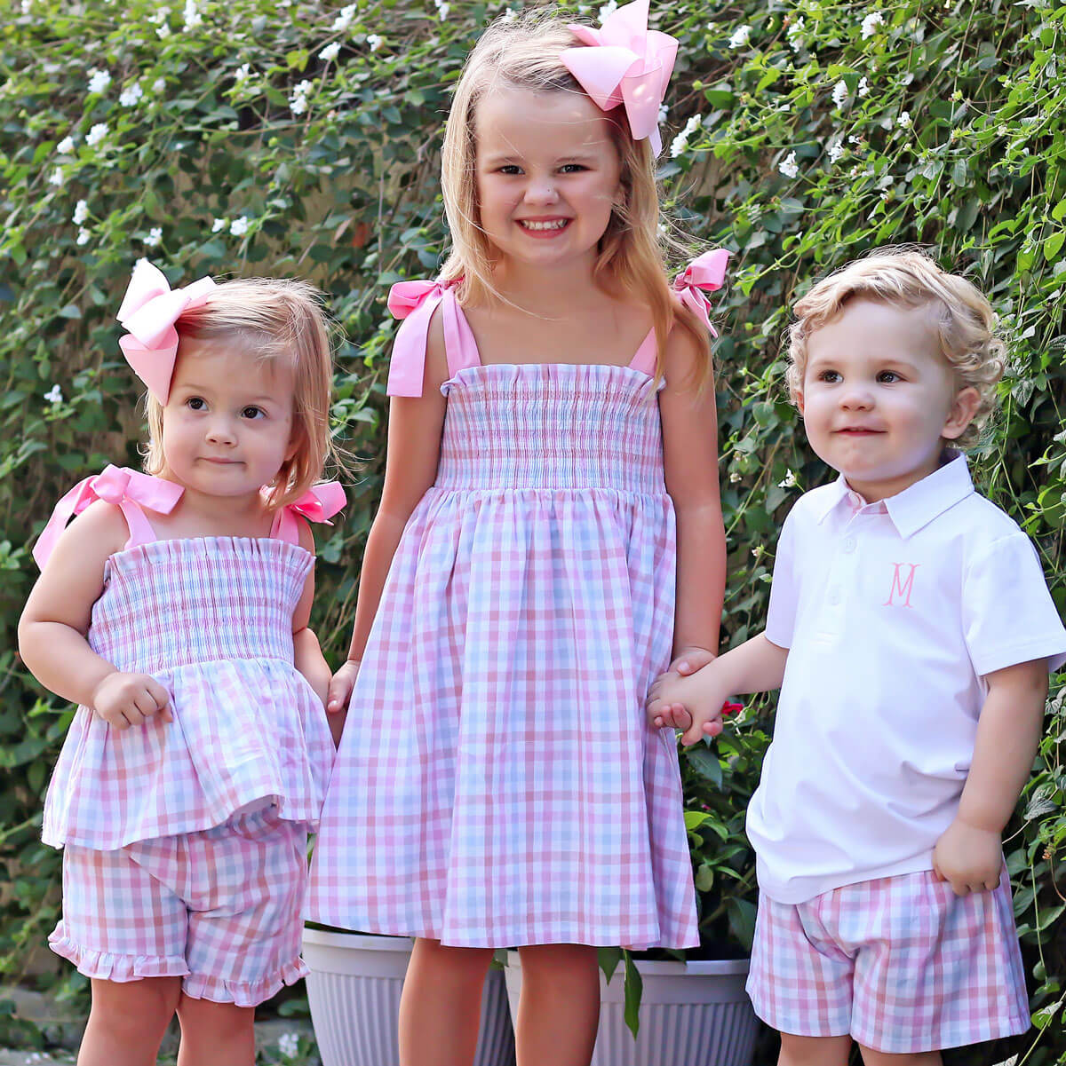 Pastel Check Short Set - Image 5