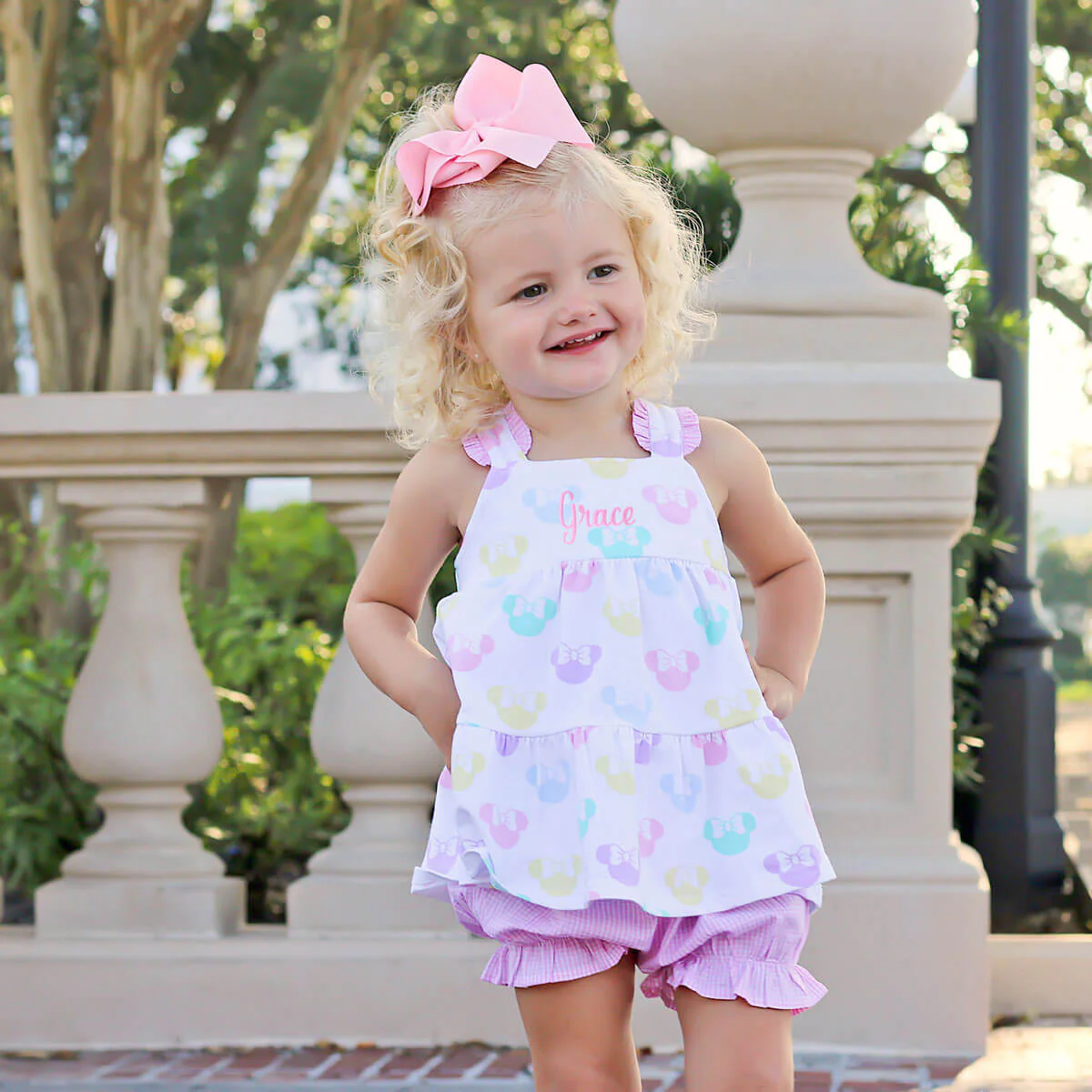 Pastel Mouse Ears Callie Bloomer Set - Image 4