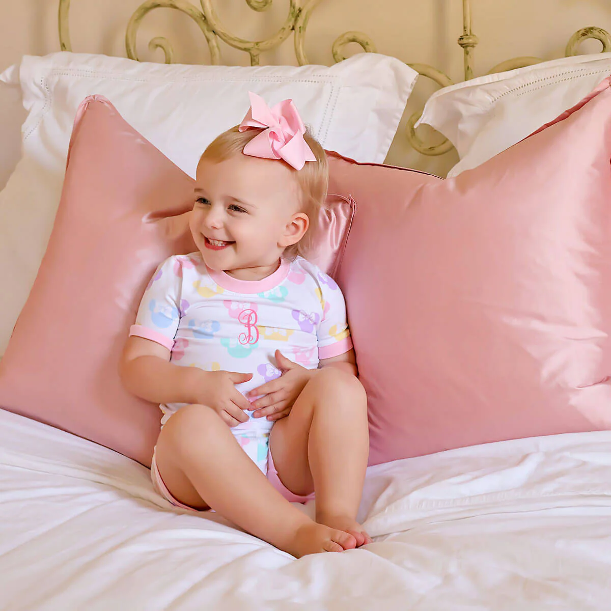 Pastel Mouse Ears Short Pajamas - Image 3