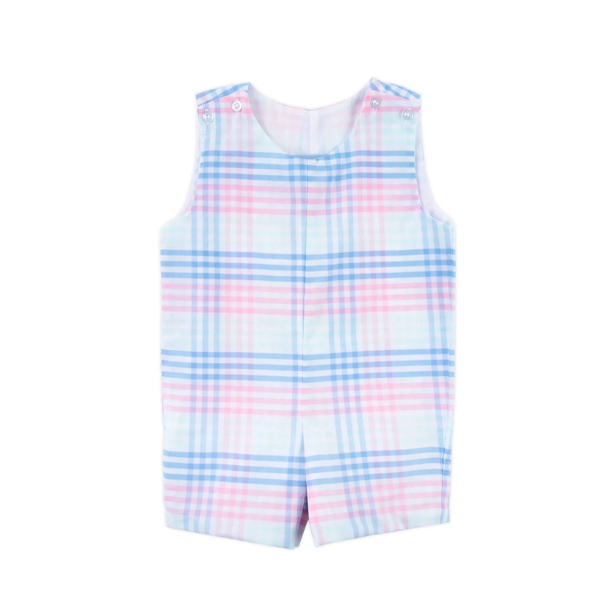 Pastel Plaid Jon Jon - Image 2