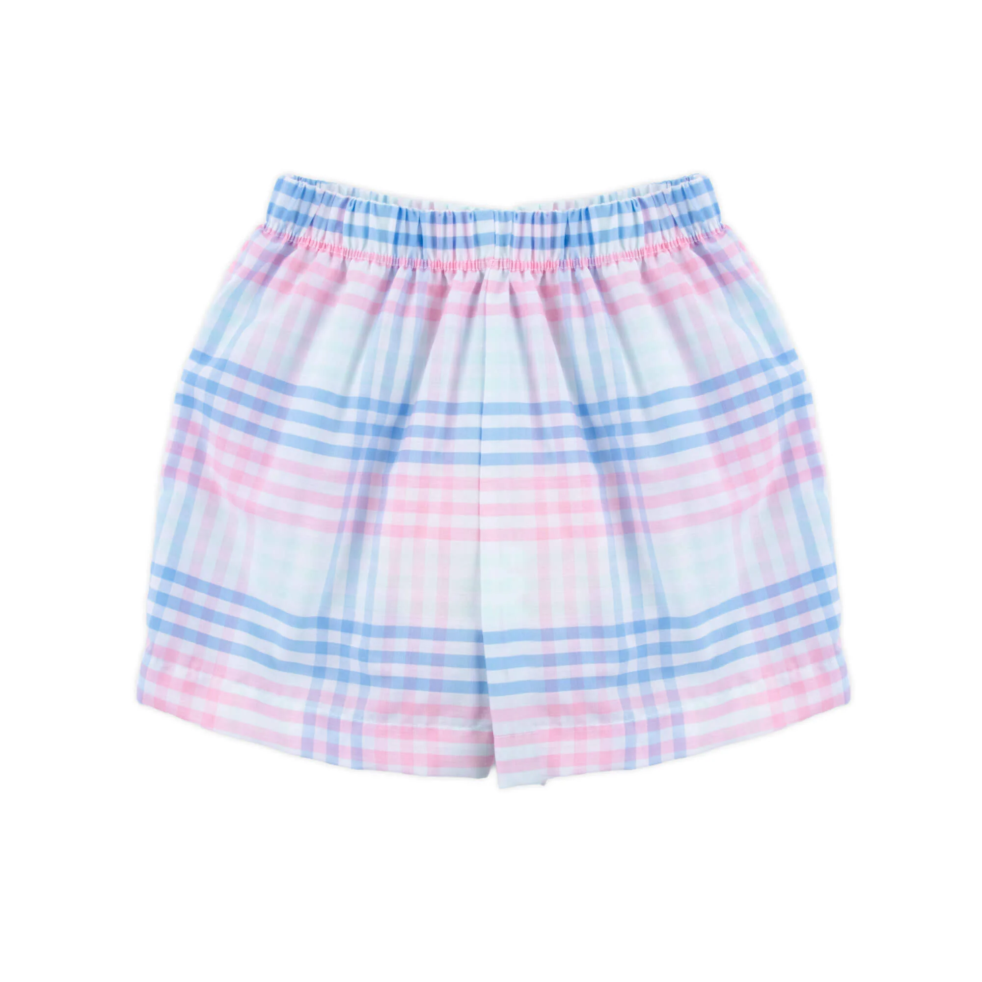 Pastel Plaid Shorts - Image 2
