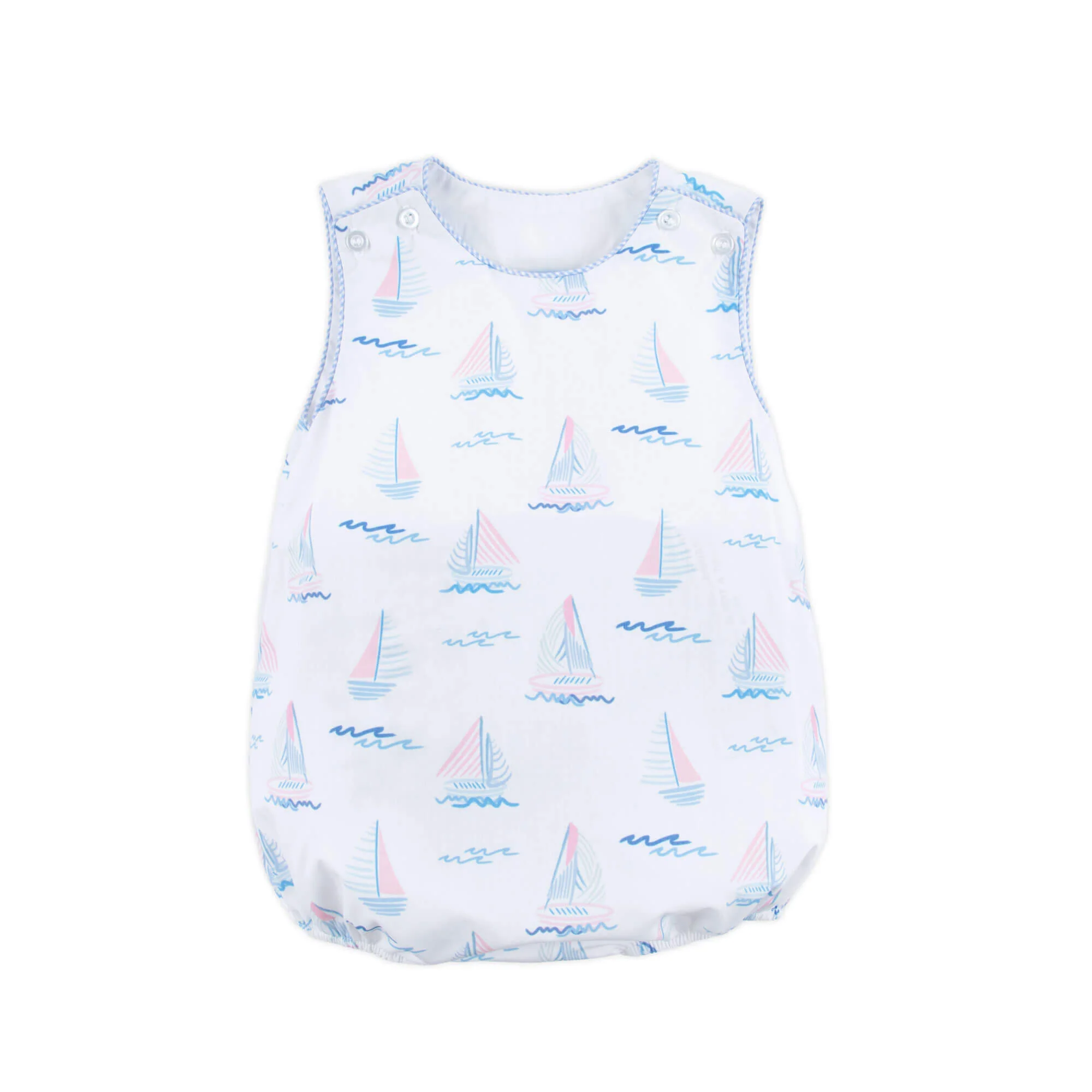 Pastel Sailboat Blue Sun Bubble - Image 3