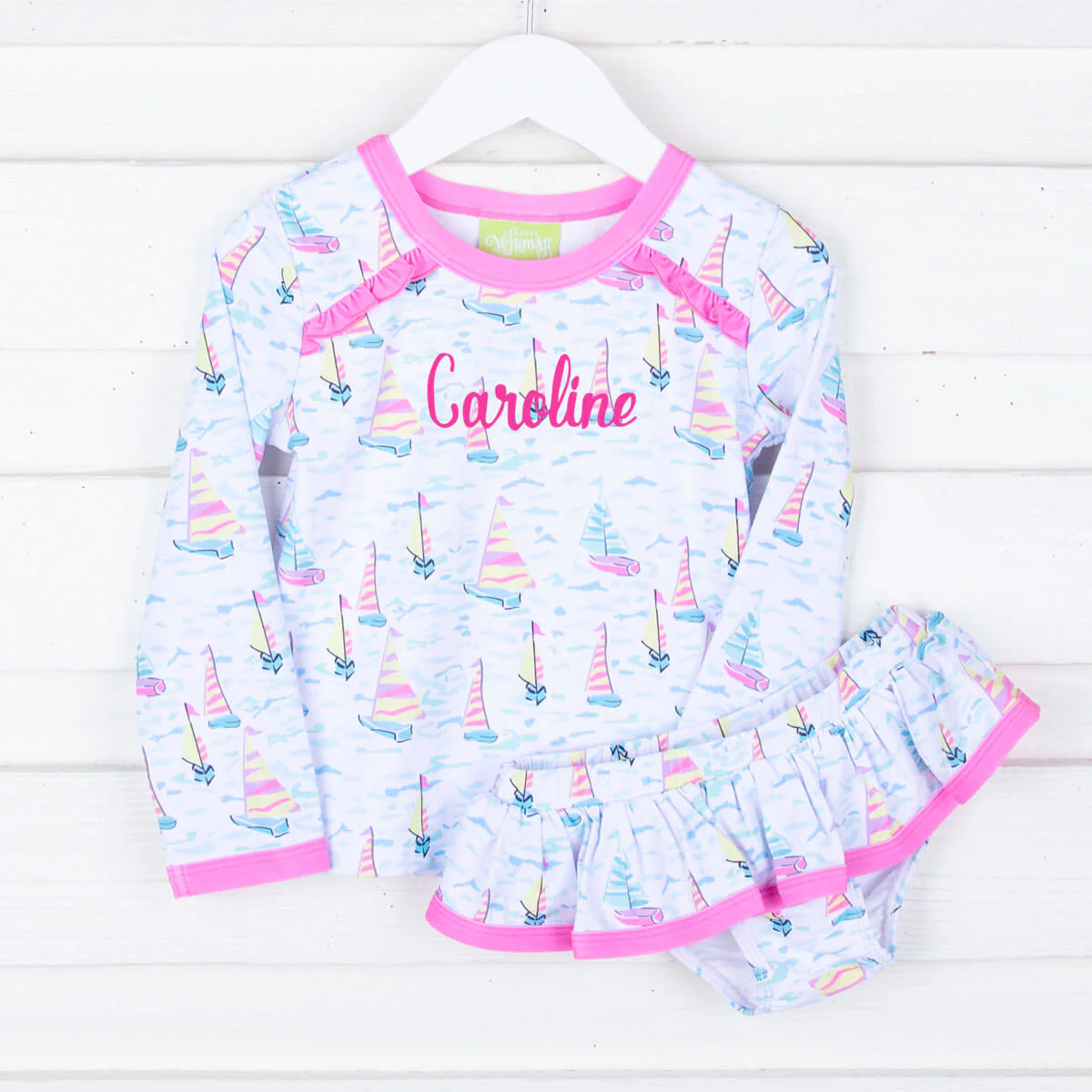 Kauai Sailboat Rash Guard Set - Image 2