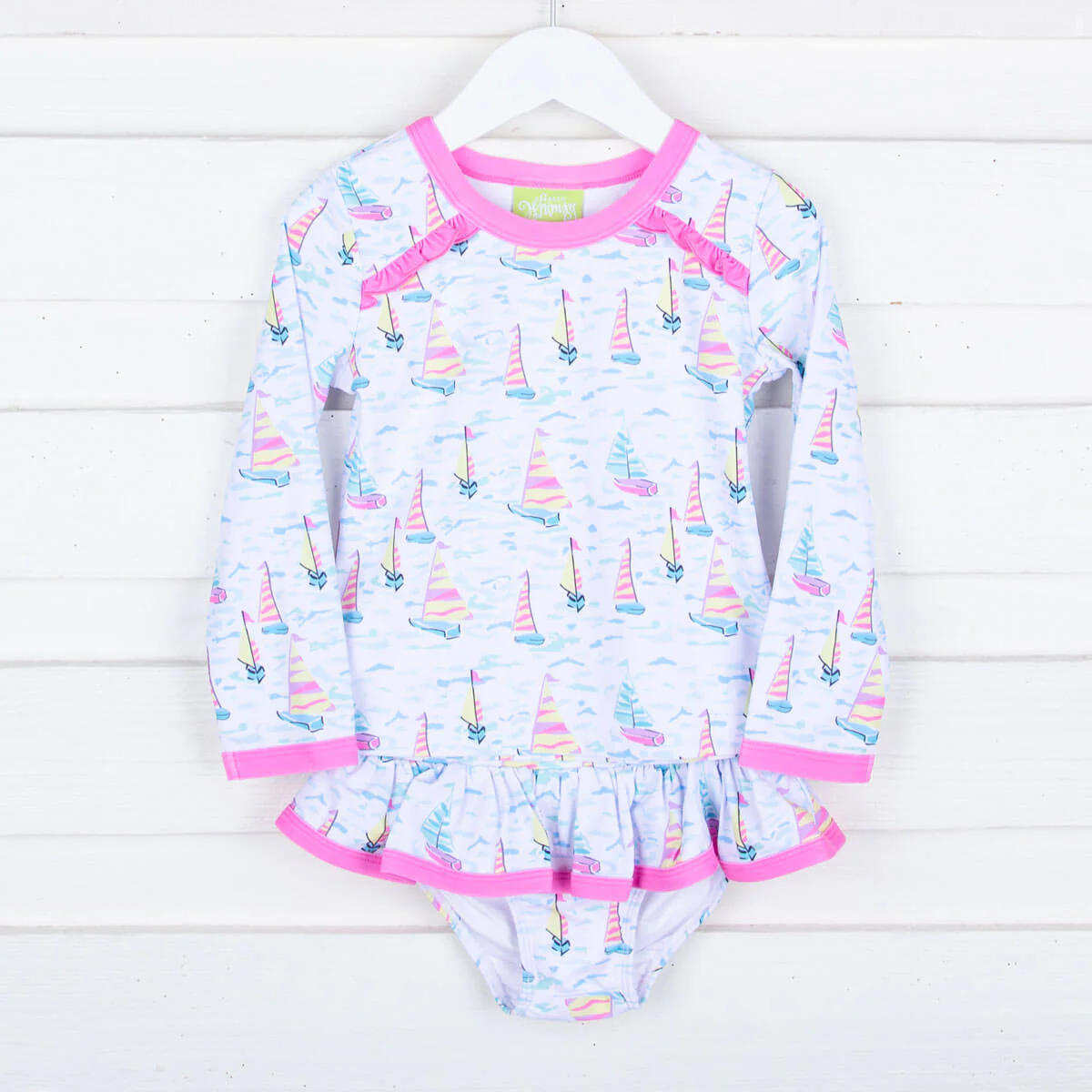 Kauai Sailboat Rash Guard Set - Image 9