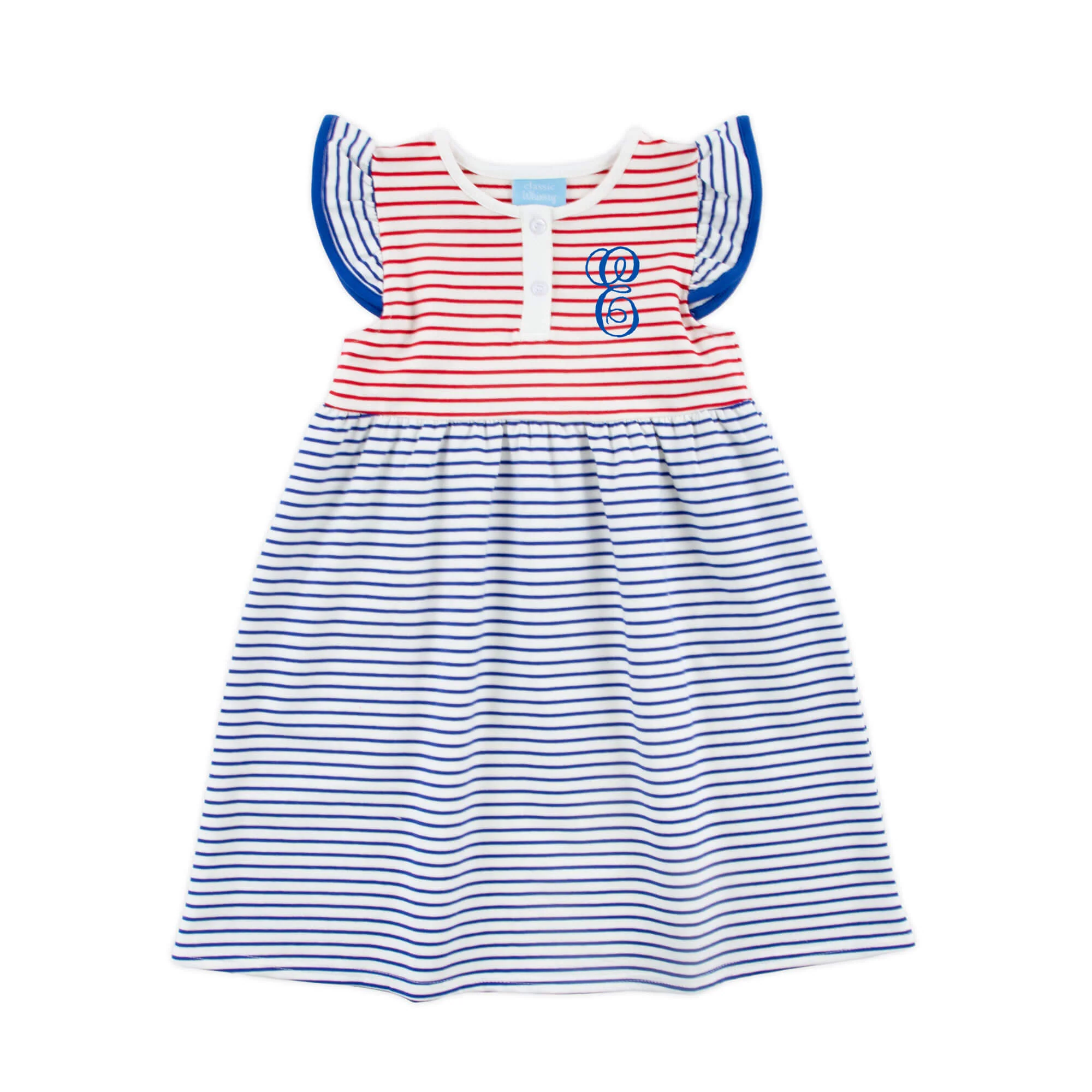Patriotic Colorblock Jade Dress - Image 2