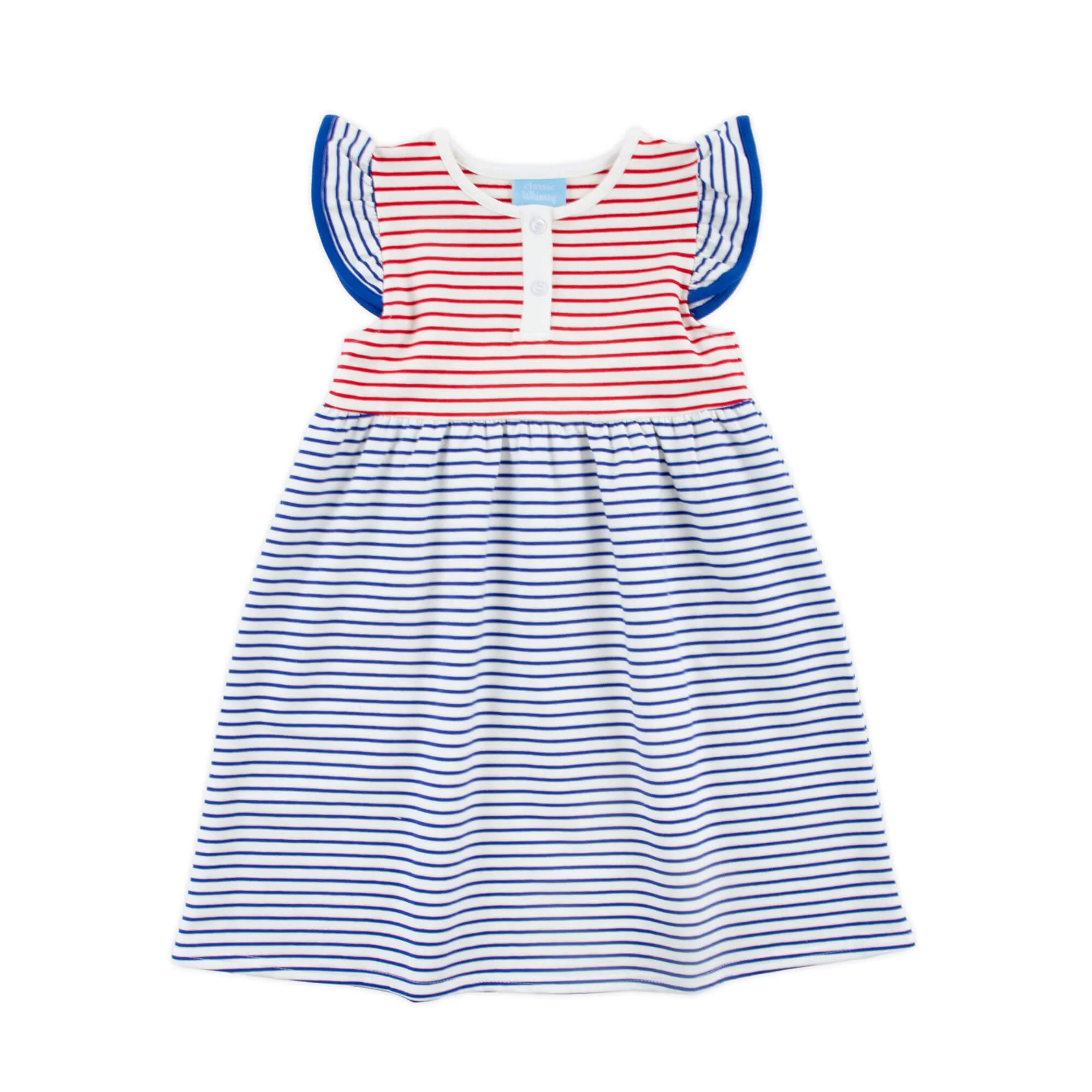 Patriotic Colorblock Jade Dress - Image 4