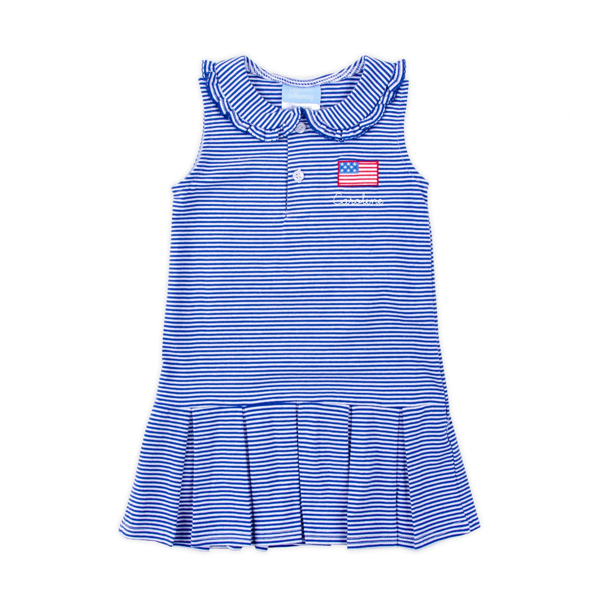 Patriotic Spirit Blue Stripe Ruth Dress - Image 2