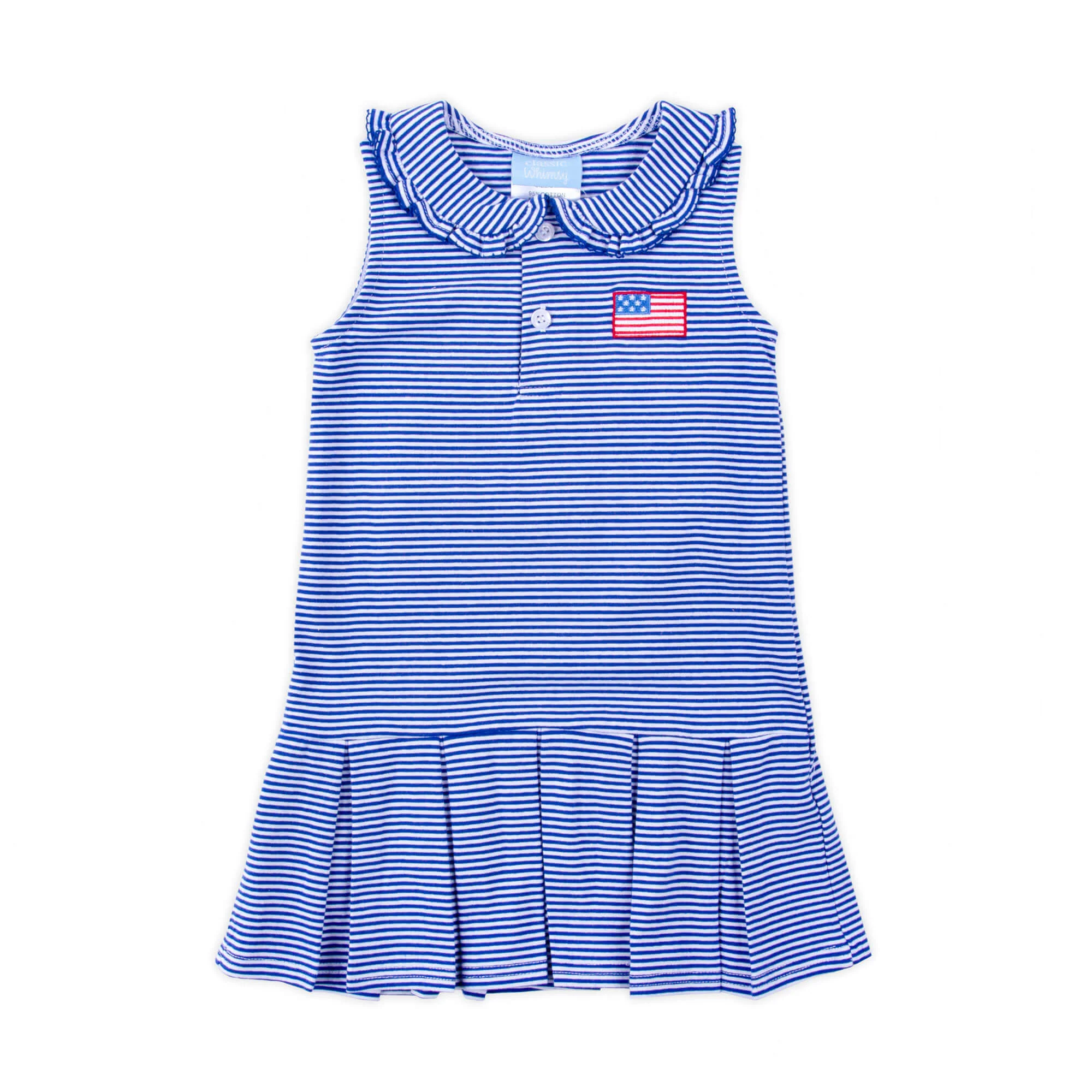 Patriotic Spirit Blue Stripe Ruth Dress - Image 3
