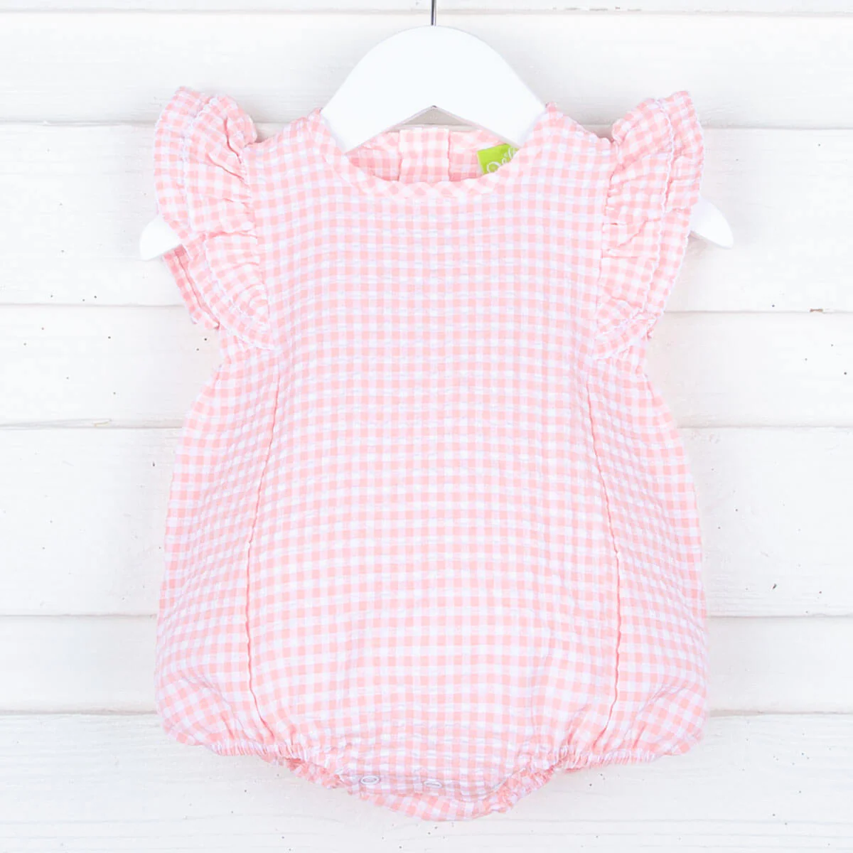 Peach Gingham Waterfall Bubble - Image 4