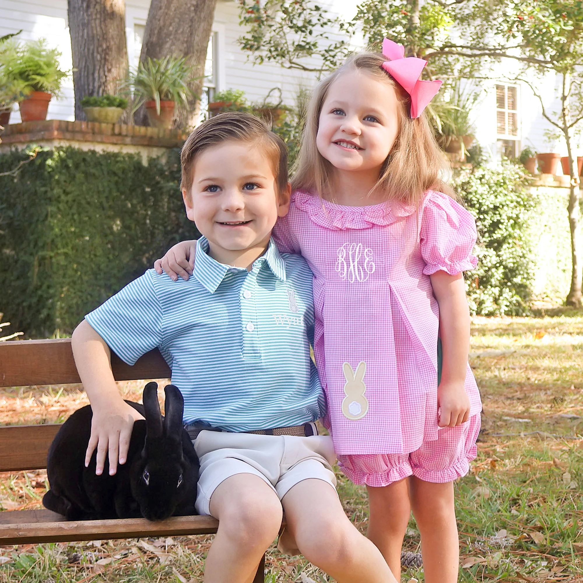 Peep Turquoise Stripe Polo - Image 4