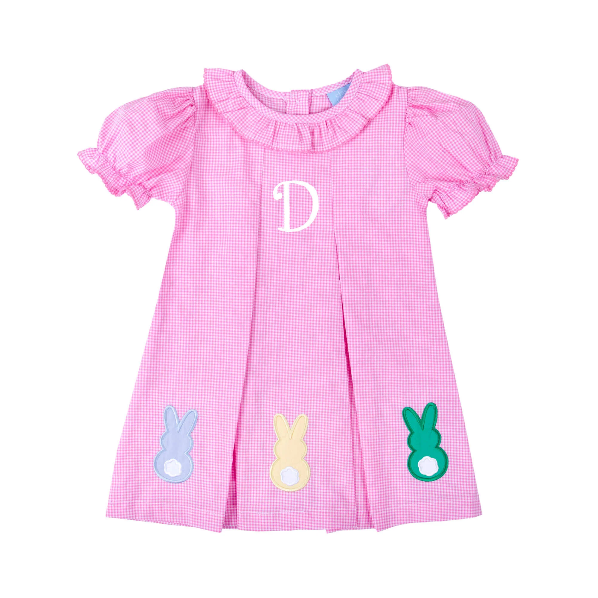 Peeps Pink Gingham Chloe Dress - Image 2