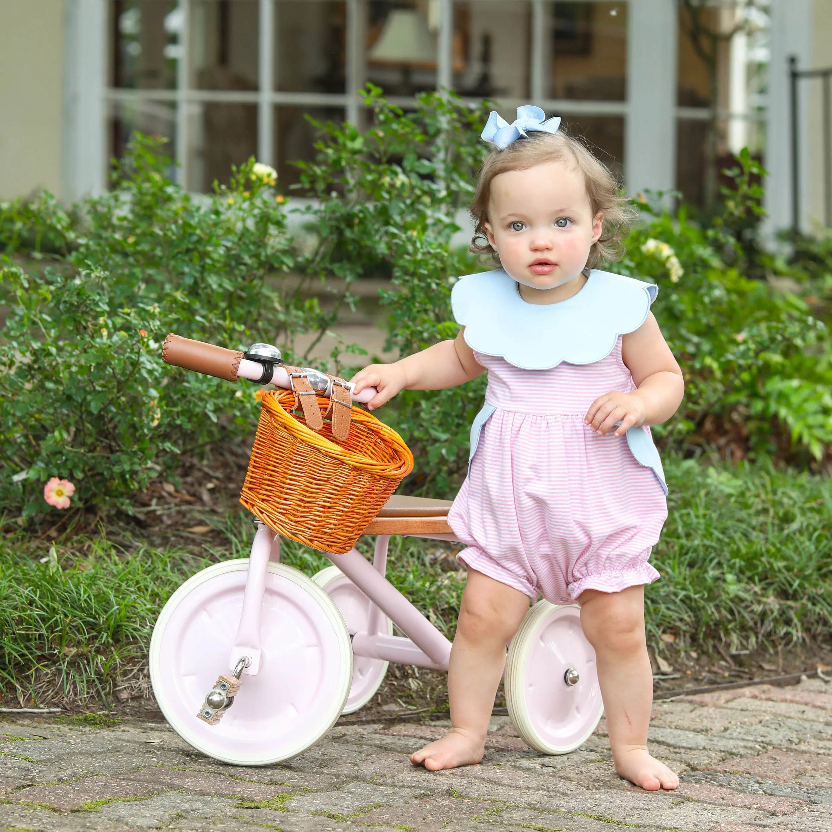 Penelope Scalloped Light Pink Bubble - Image 2