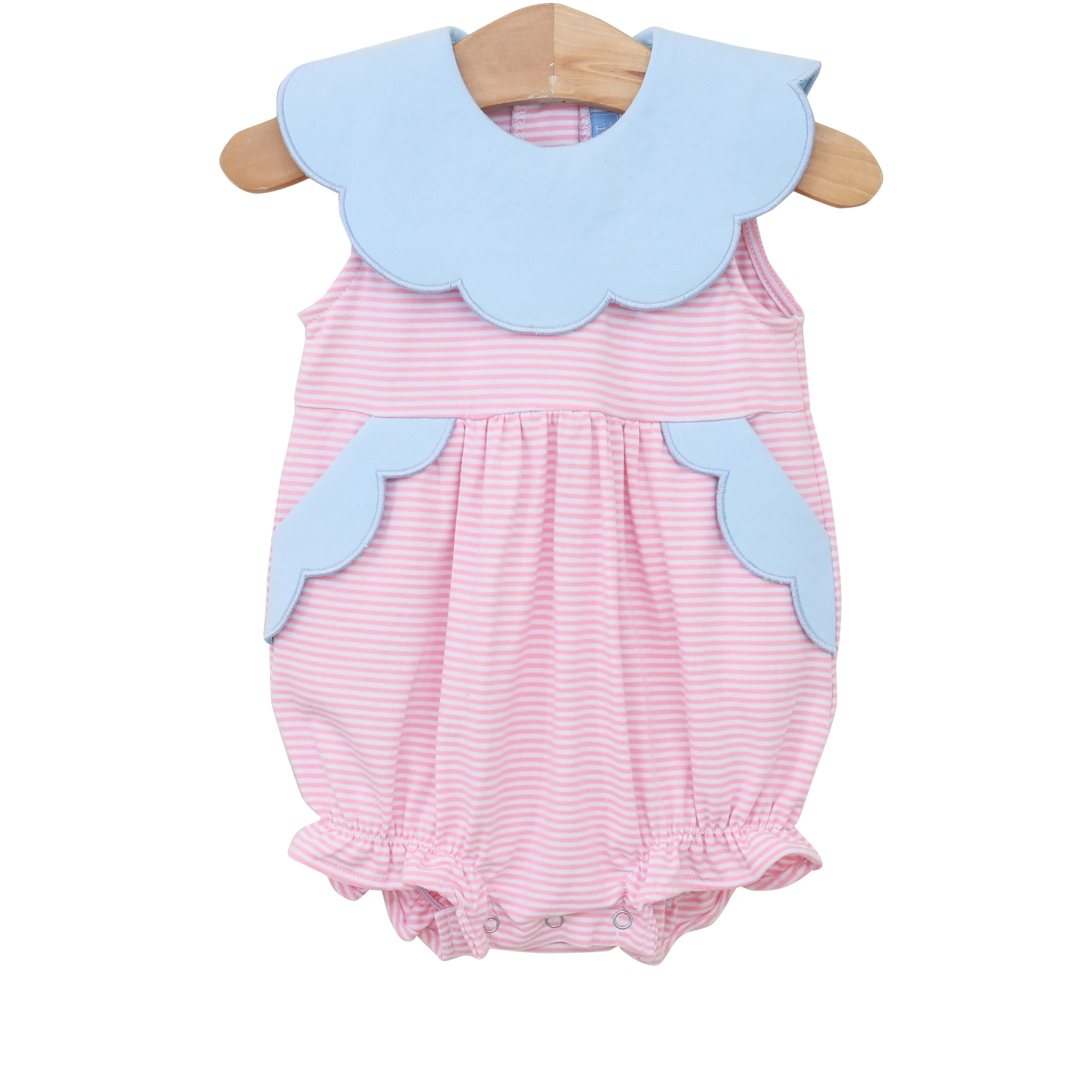 Penelope Scalloped Light Pink Bubble - Image 3