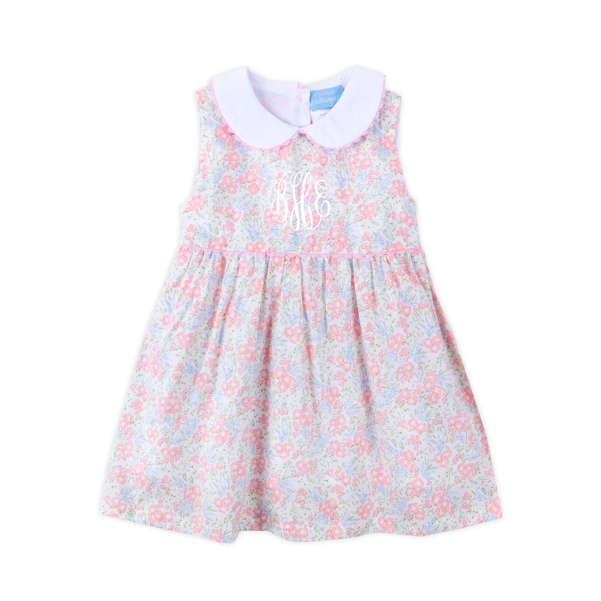 Vintage Garden Pink Floral Heidi Dress - Image 2