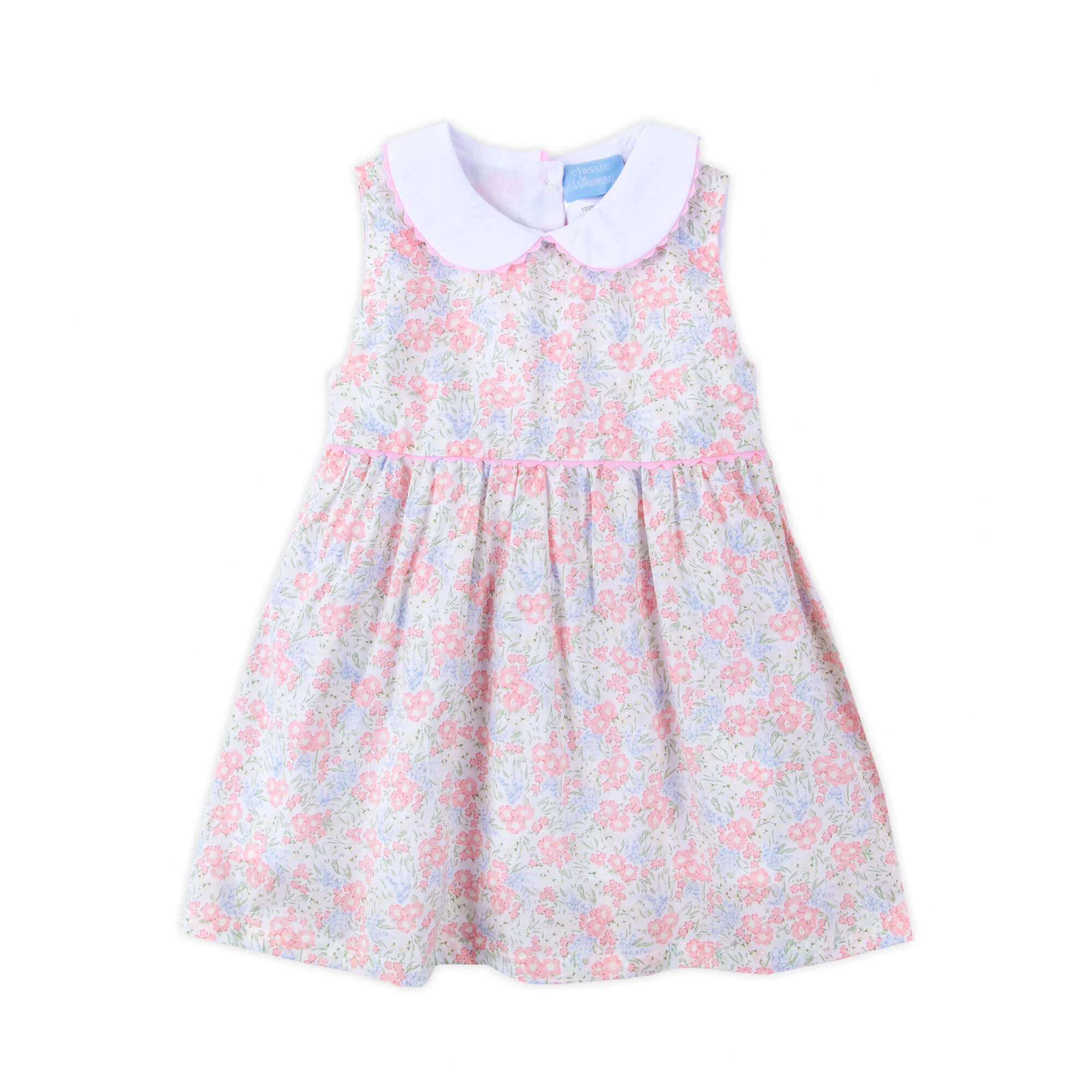 Vintage Garden Pink Floral Heidi Dress - Image 4