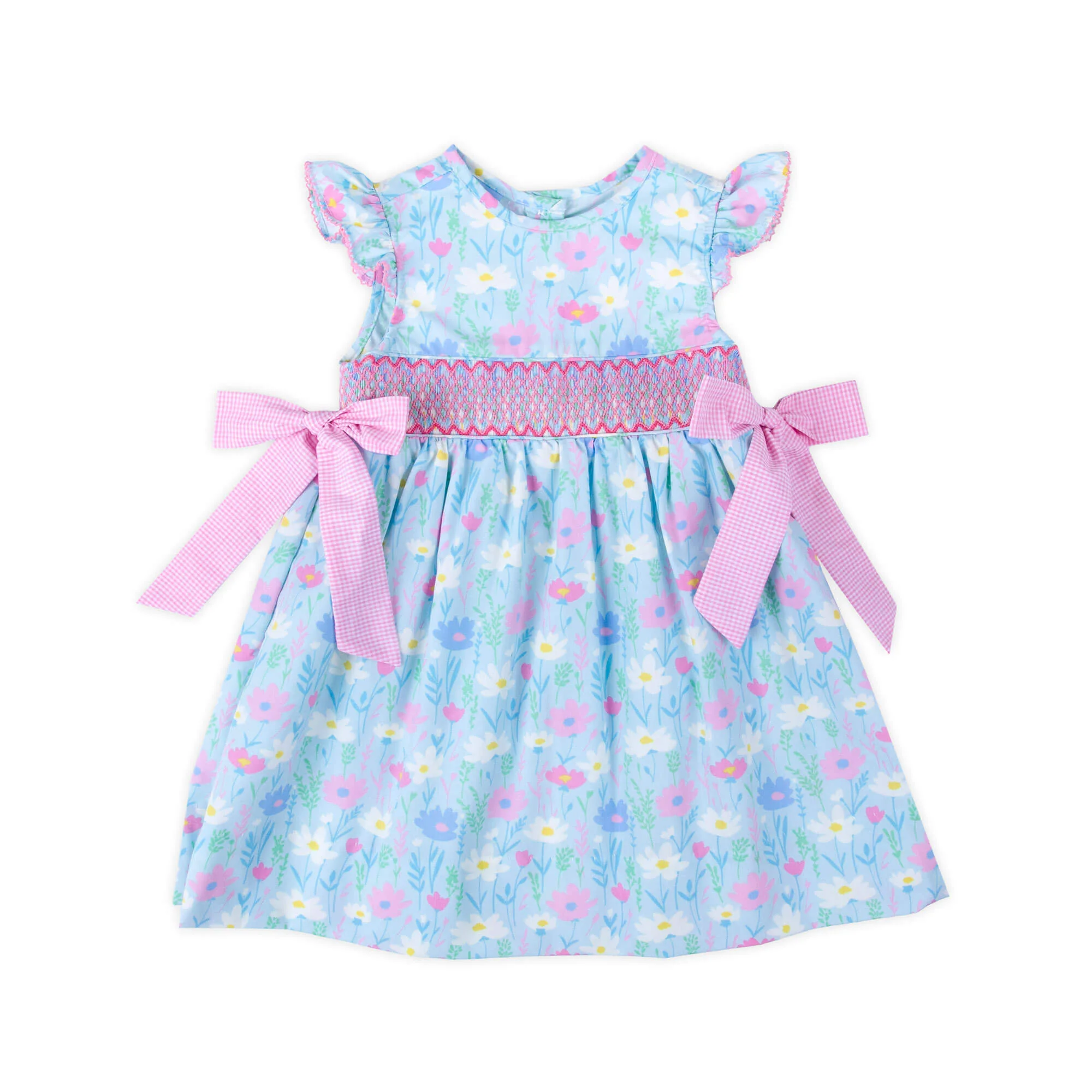 Petunia Floral Smocked Beverly Dress - Image 3