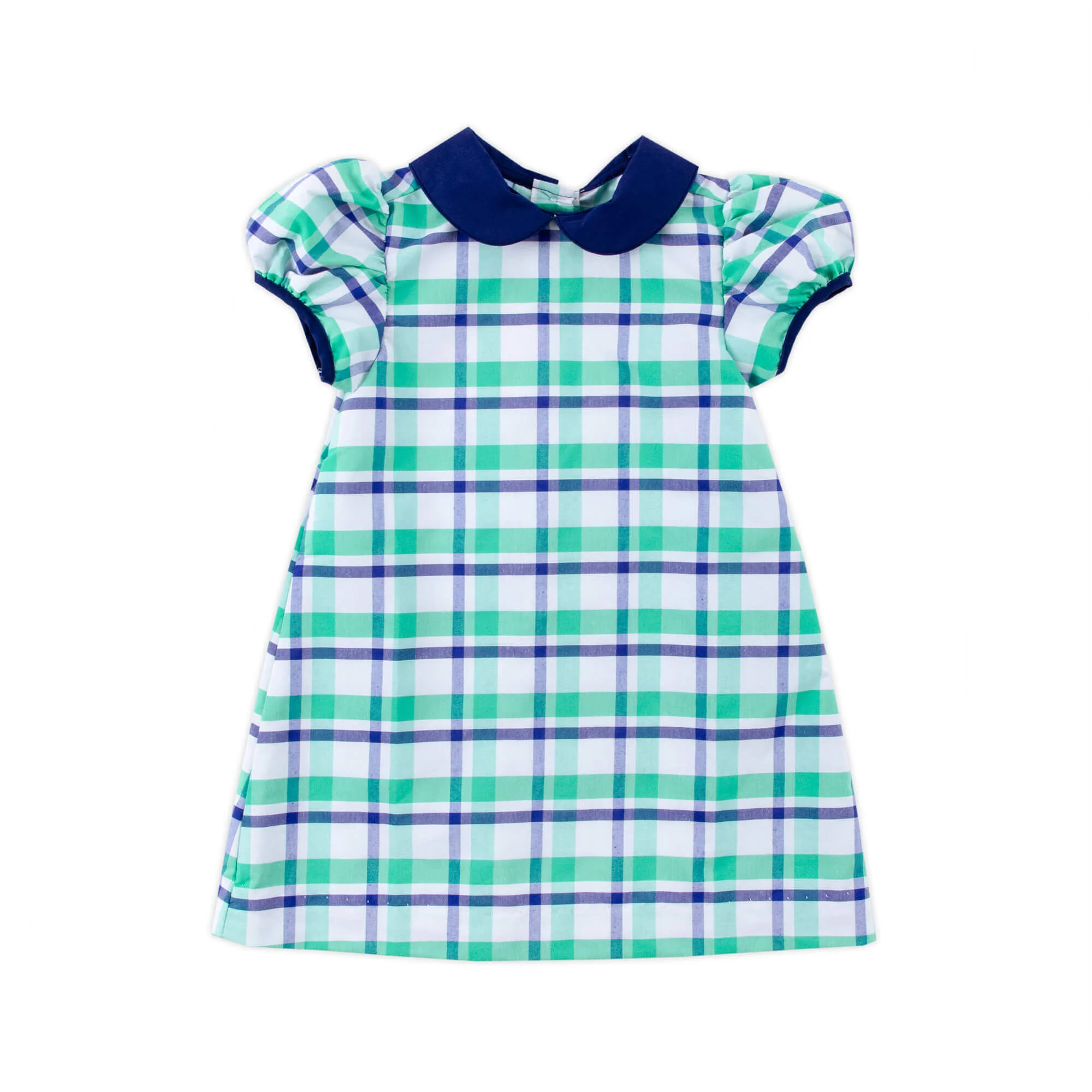 Denver Green Plaid Sally Dress - Image 5
