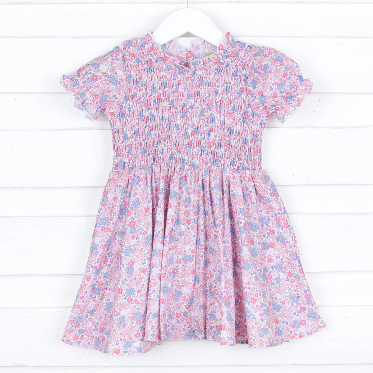 Flowers in Paris Smocked Ariella Dress - Image 4