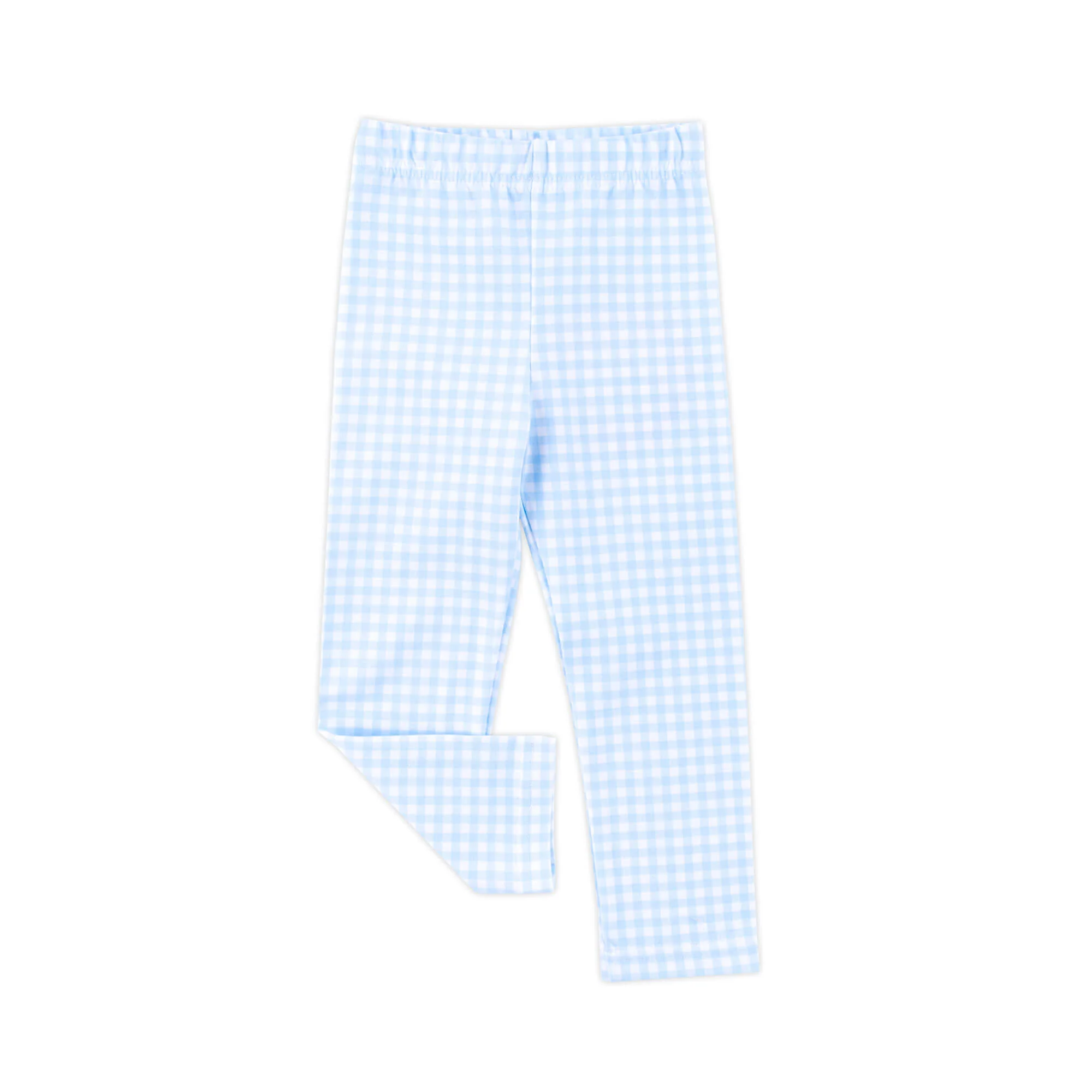 Pink & Blue Gingham Pants - Image 3