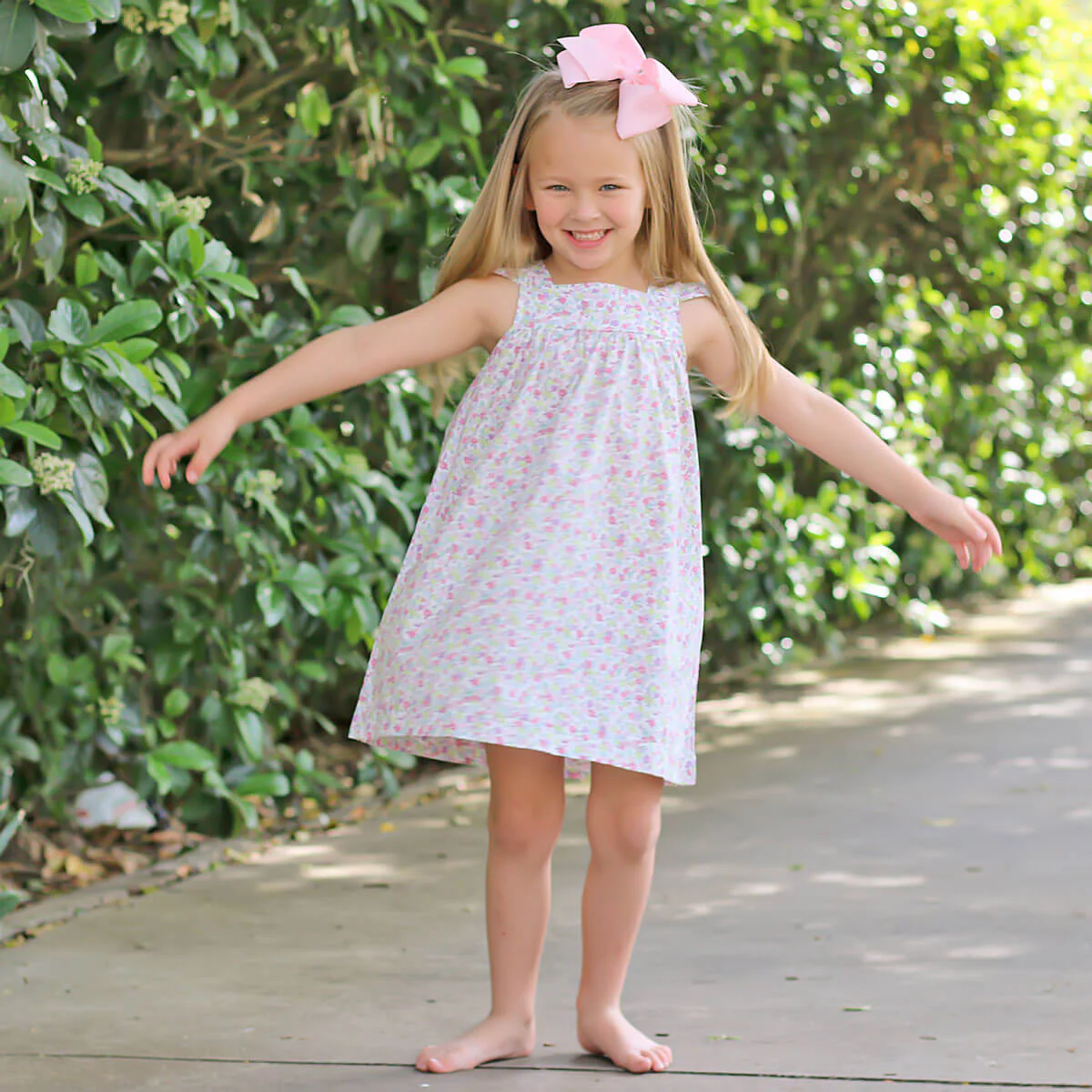 Spring Garden Floral Amy Dress - Image 3
