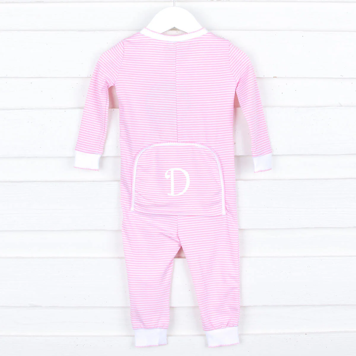 Pink Stripe Zip Sleeper - Image 6