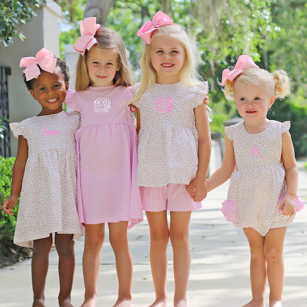 Light Pink Plaid Anna Dress - Image 6