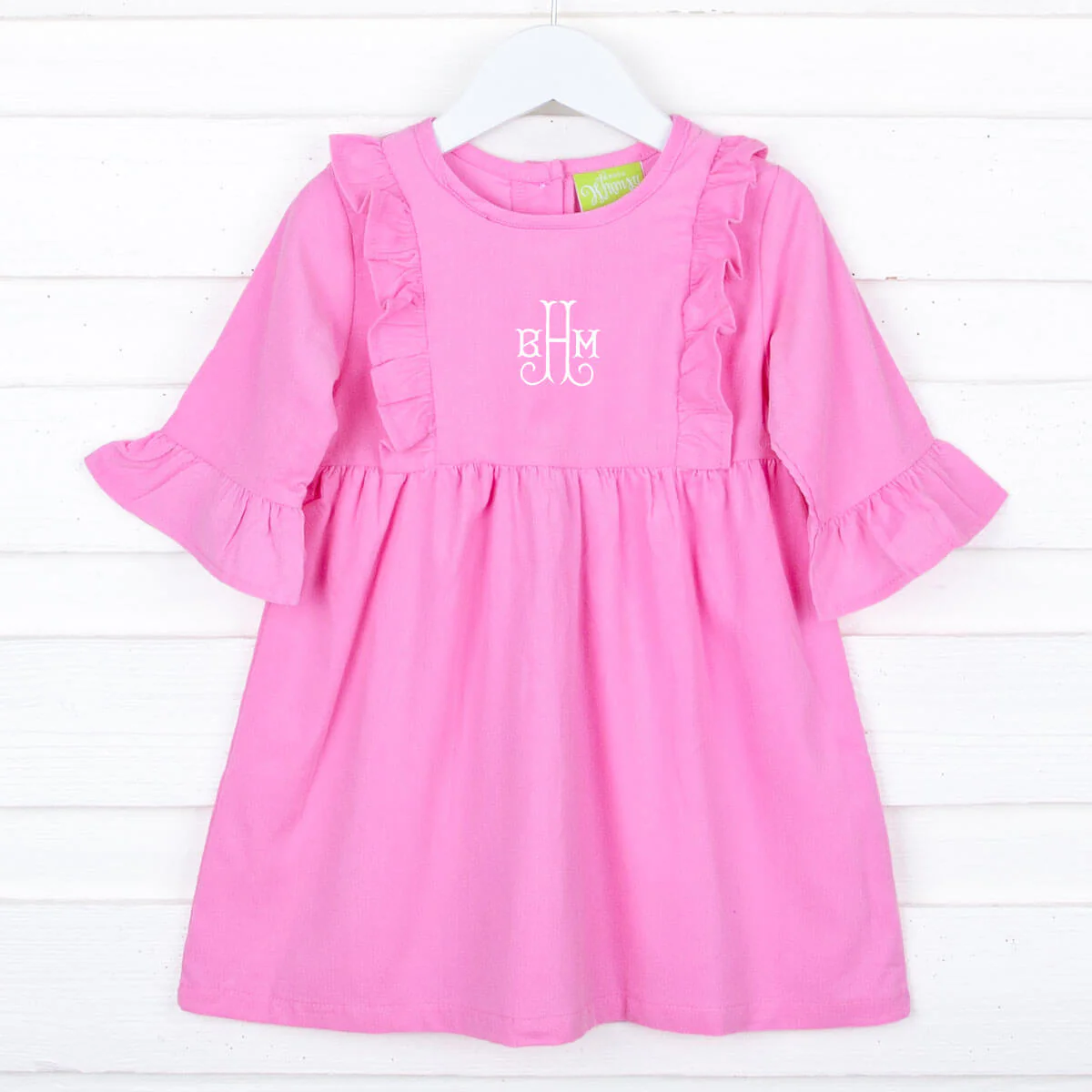 Pink Corduroy Olivia Dress - Image 2