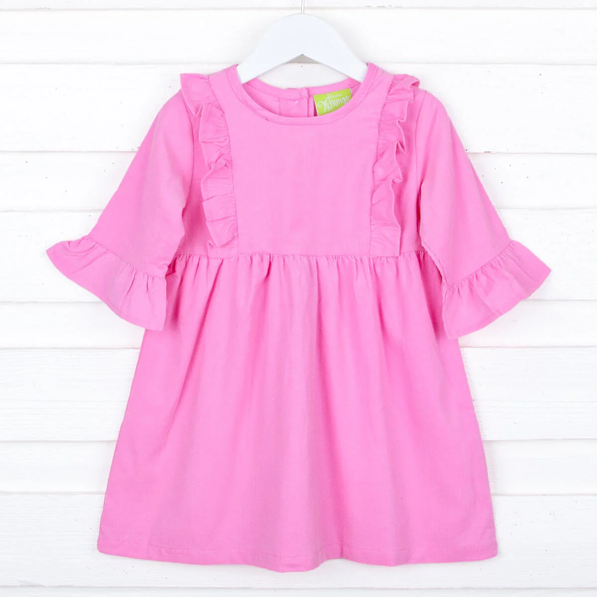 Pink Corduroy Olivia Dress - Image 5