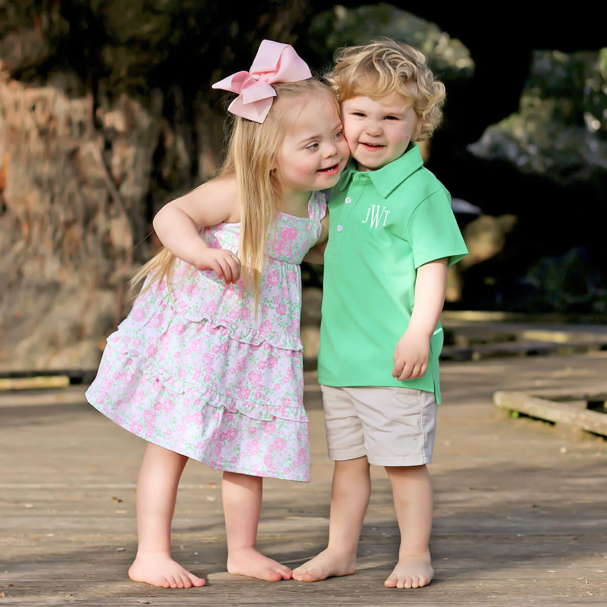 Pink Floral Callie Tiered Dress - Image 10