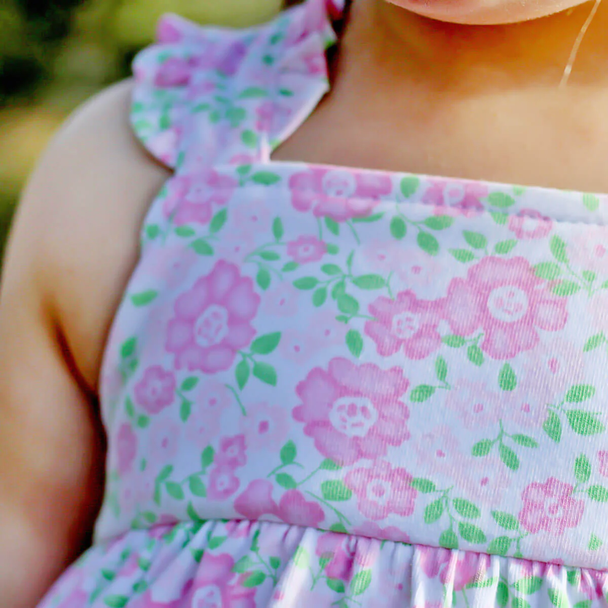 Pink Floral Callie Tiered Dress - Image 5