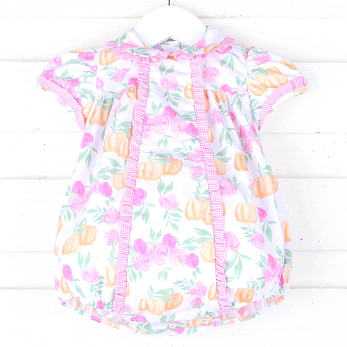 Pink Floral Pumpkin Camila Bubble - Image 3
