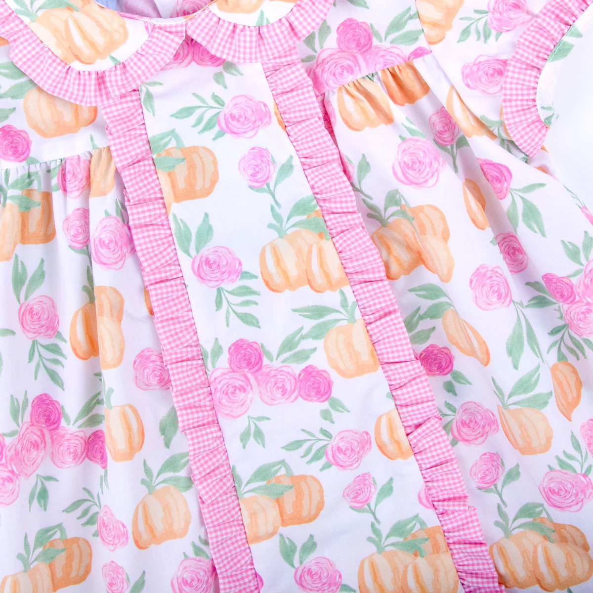Pink Floral Pumpkin Camila Dress - Image 4