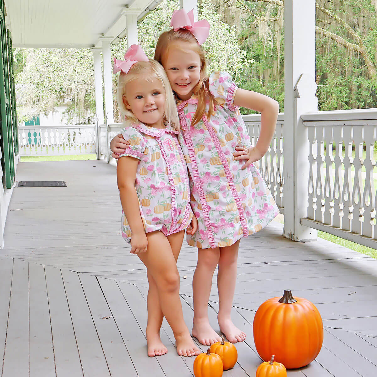 Pink Floral Pumpkin Camila Dress - Image 7