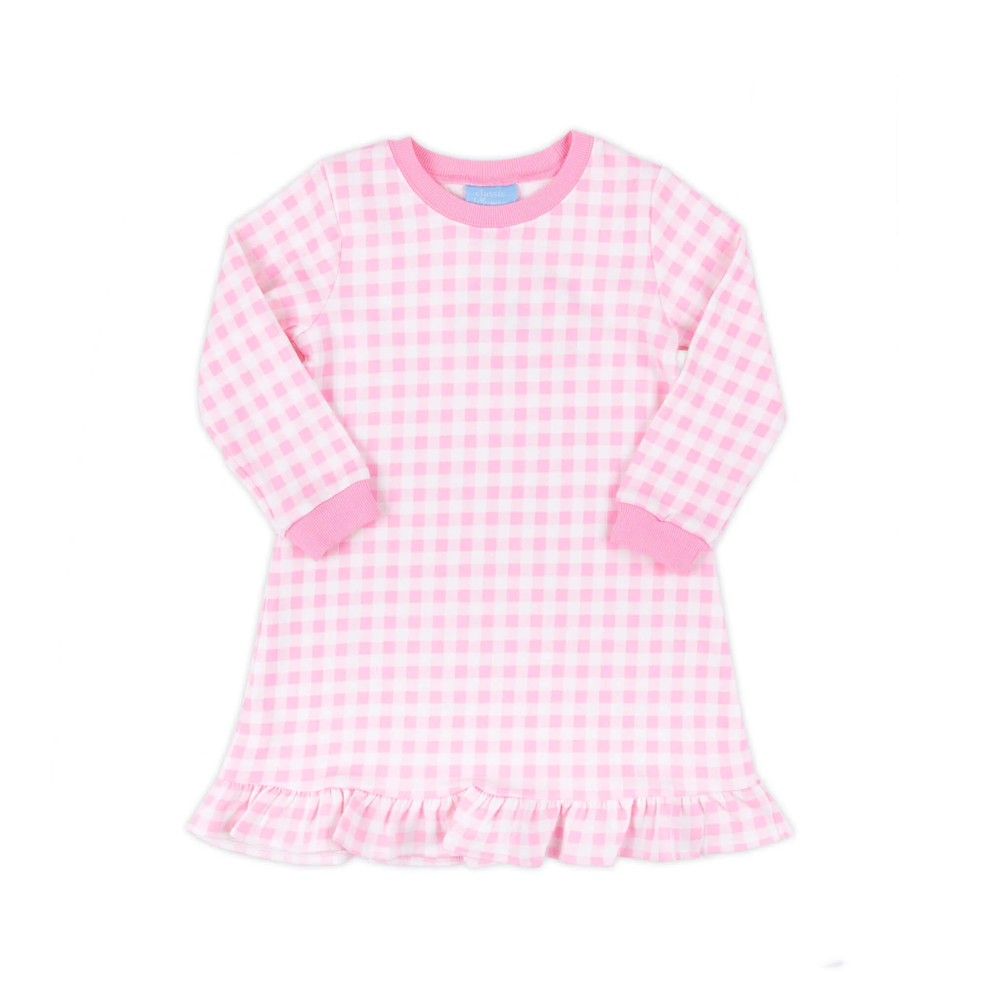 Pink Gingham Abby Dress - Image 4