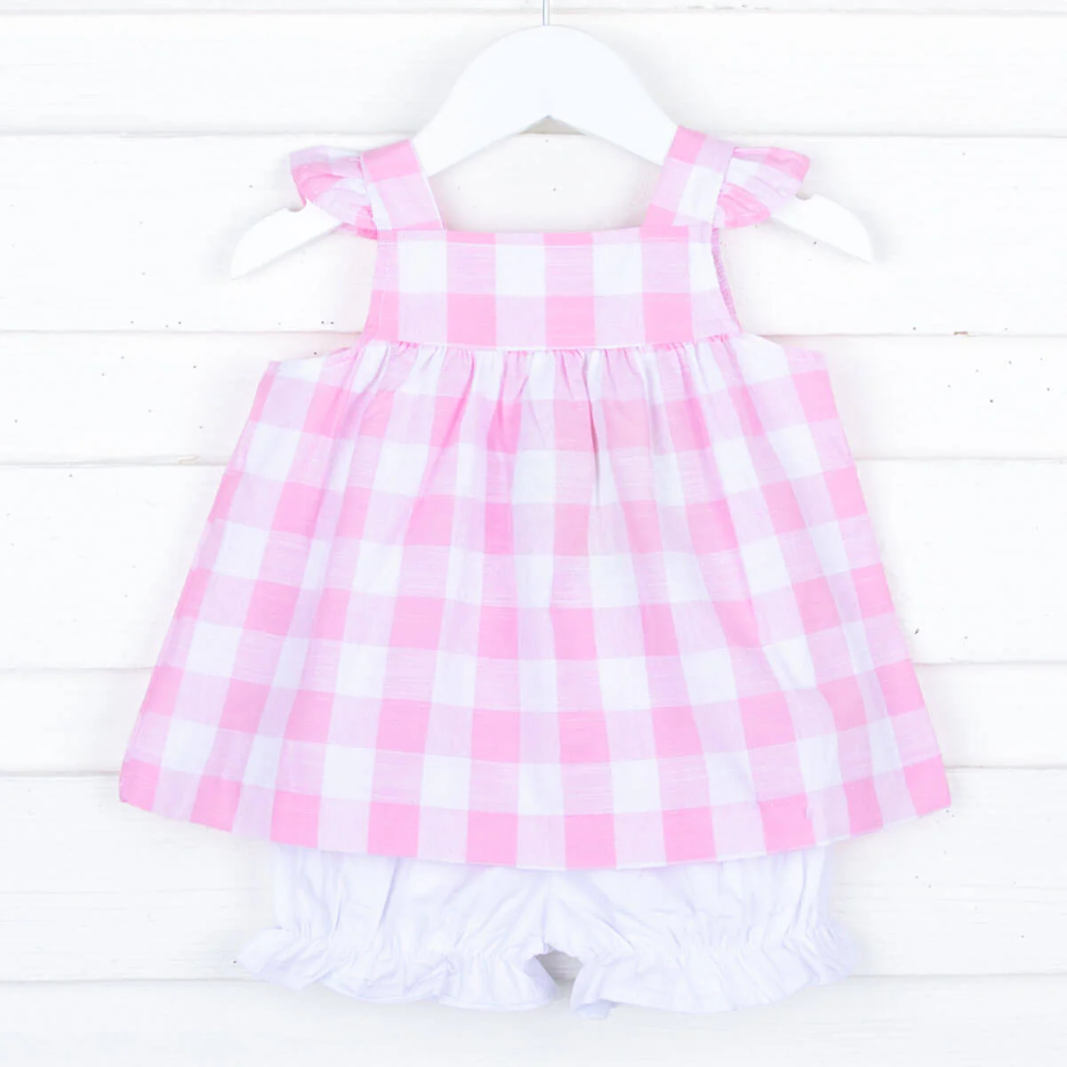 Pink Check Amy Bloomer Set - Image 3