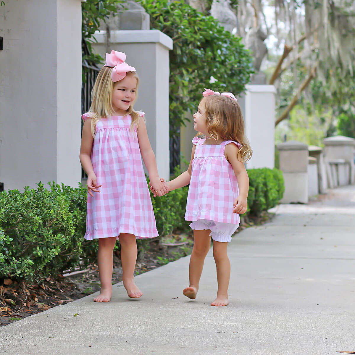 Pink Check Amy Bloomer Set - Image 6