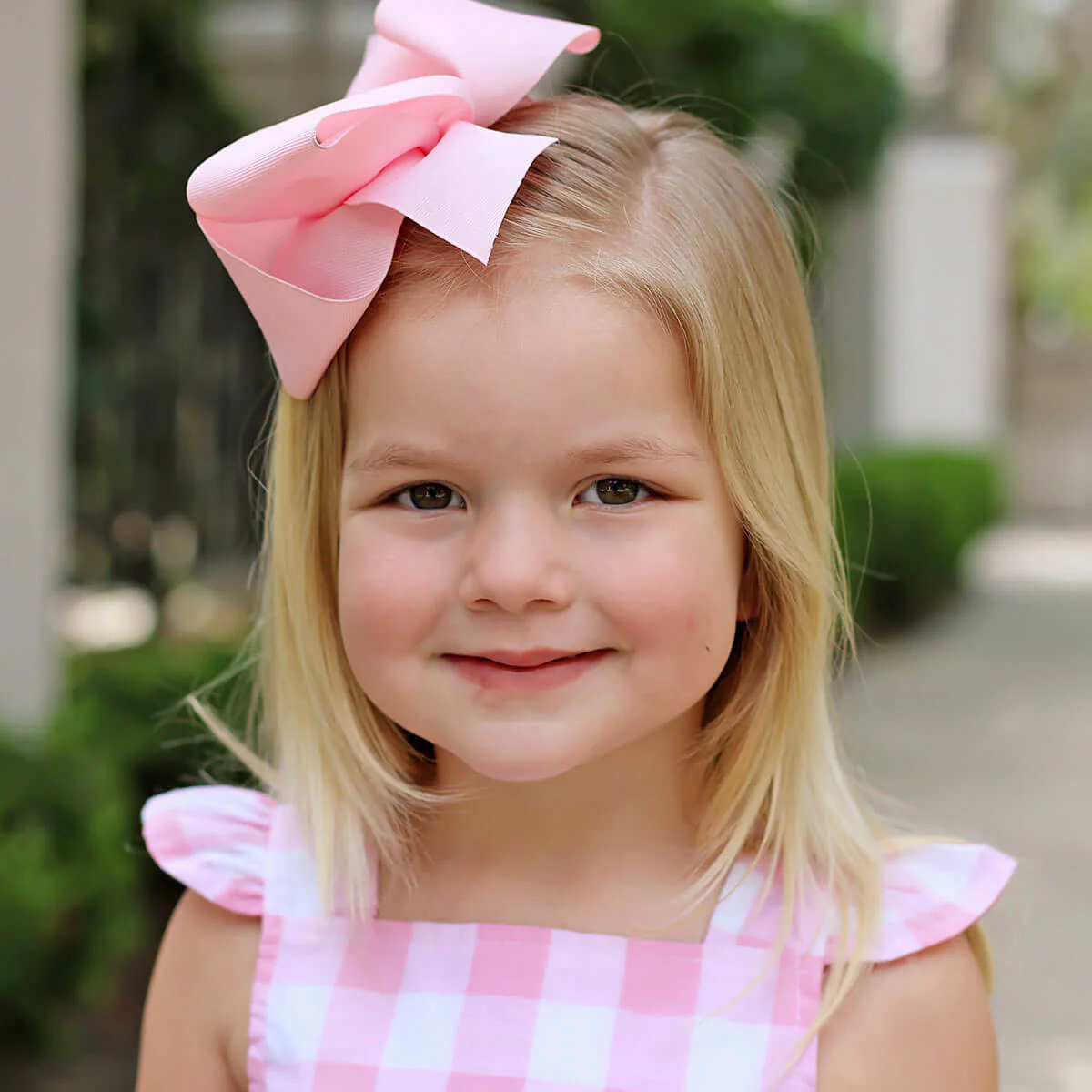 Pink Check Amy Dress - Image 2