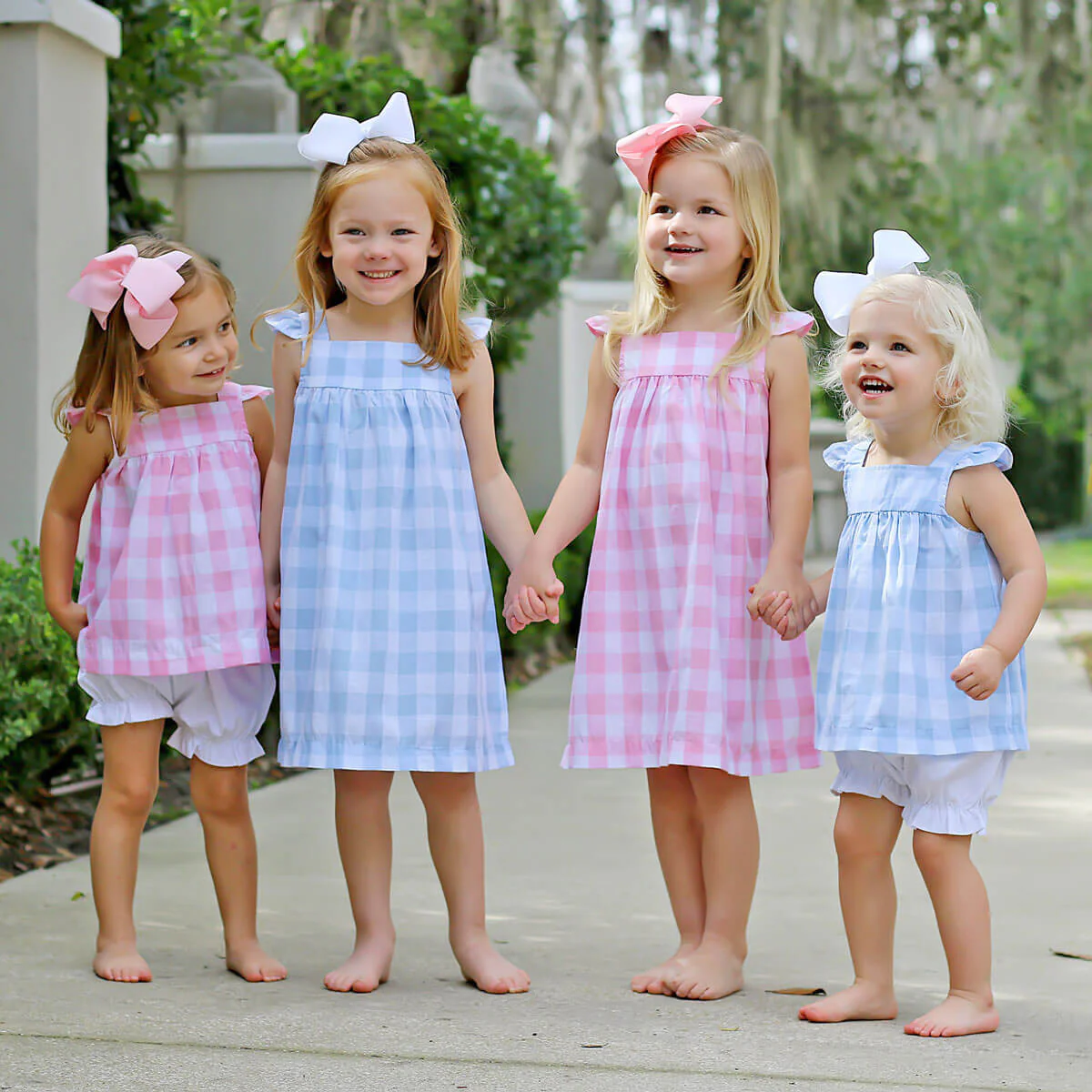 Pink Check Amy Dress - Image 8