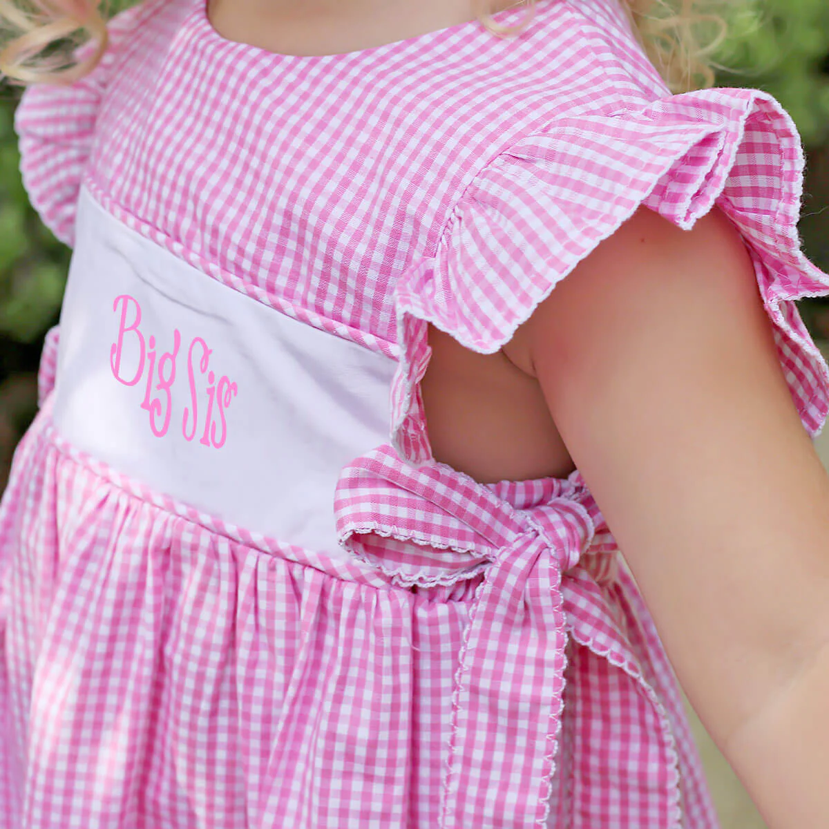 Pink Gingham Avery Dress - Image 2