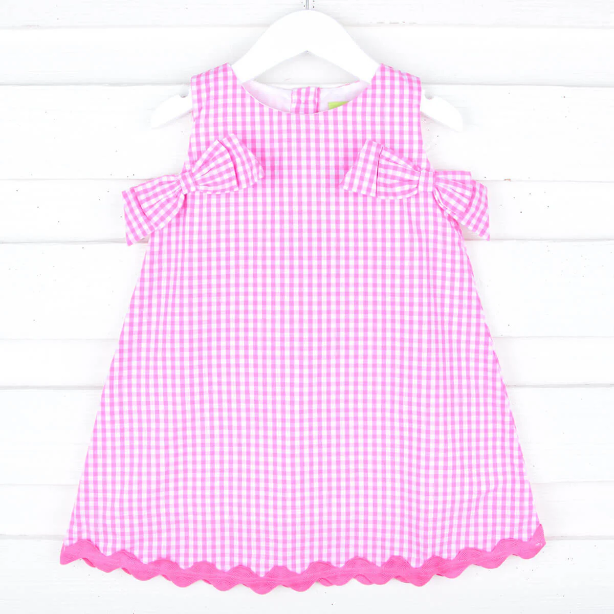 Pink Gingham Eleanor Dress - Image 11