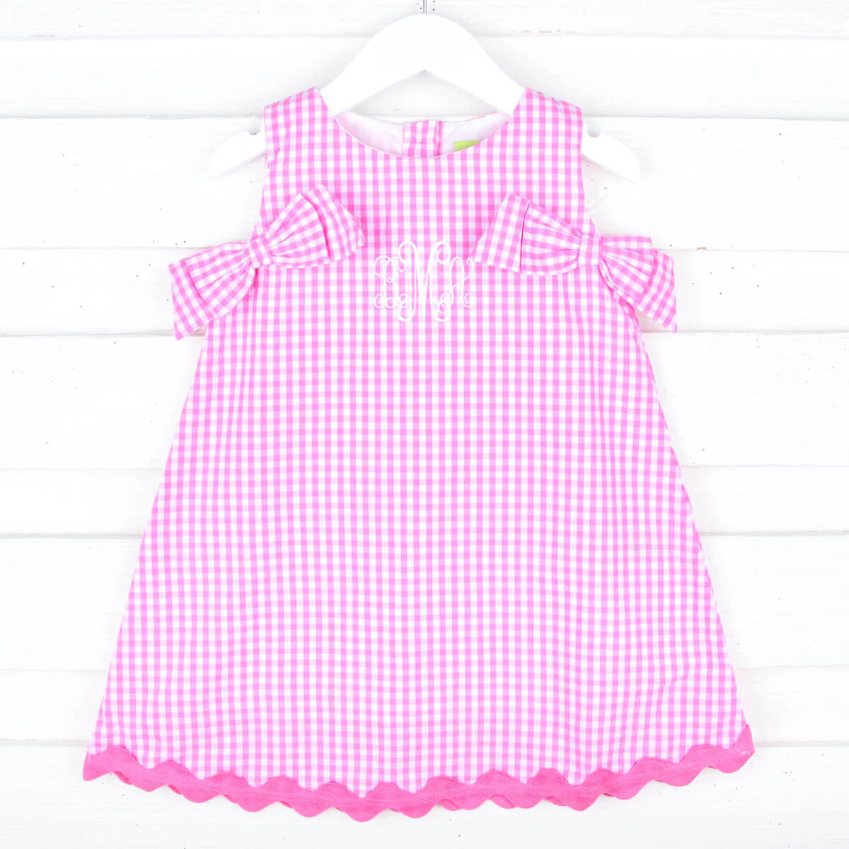 Pink Gingham Eleanor Dress - Image 3